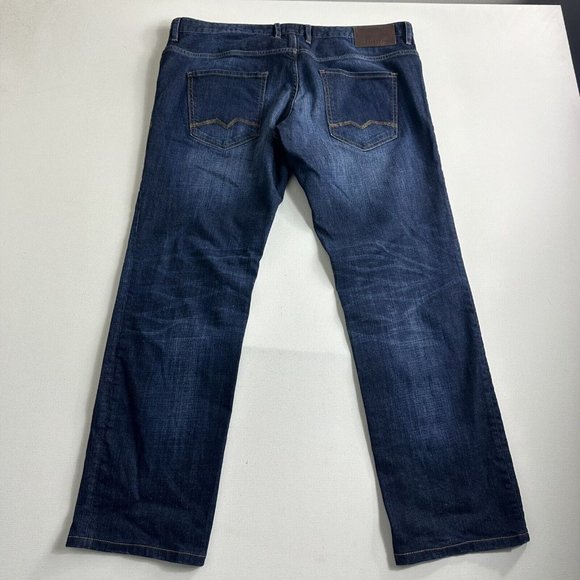 Hugo Boss Orange 24 Barcelona Today Denim Jeans Mens Size W38 L29 Dark Wash Blue - Picture 2 of 11